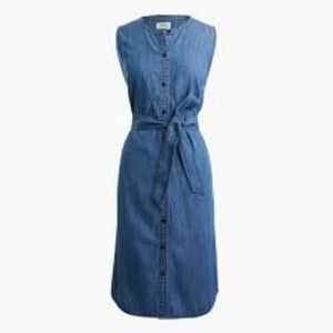 J Crew Chambray Dress